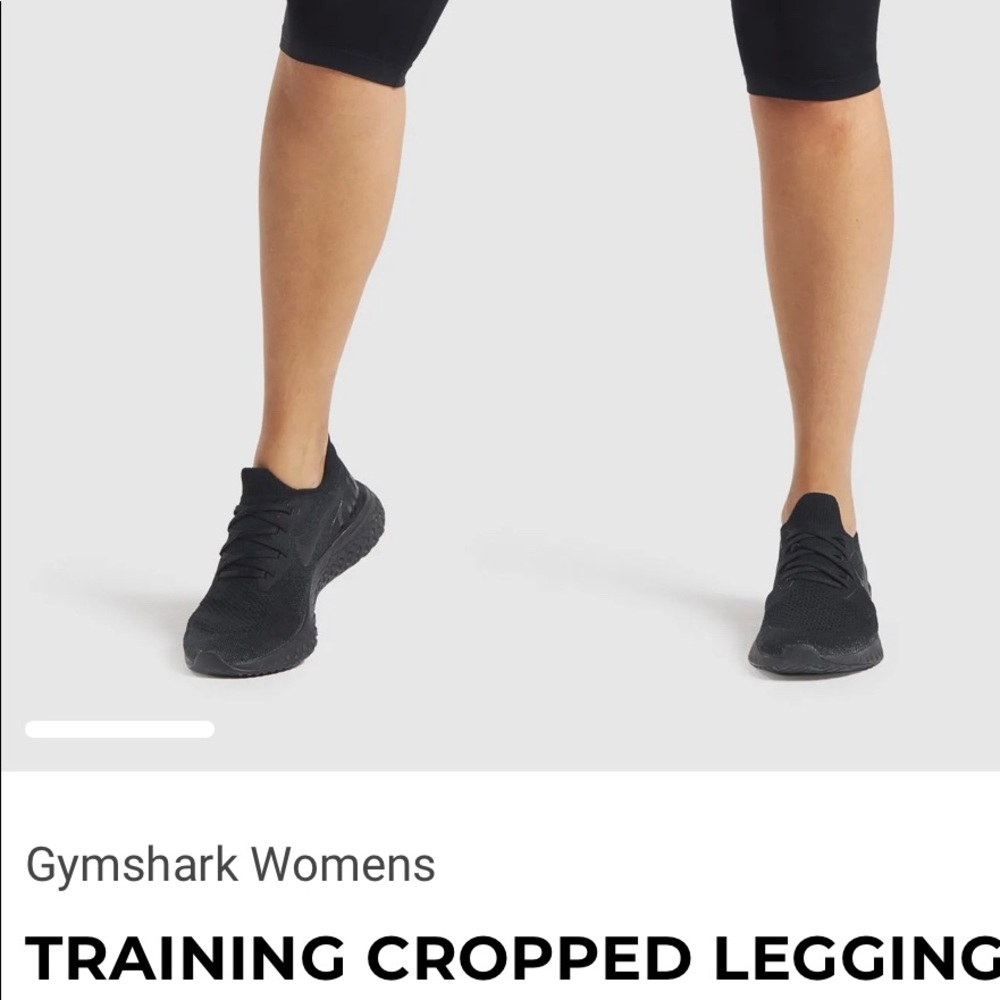 Gymshark Training Cropped Legging Size M BNWT